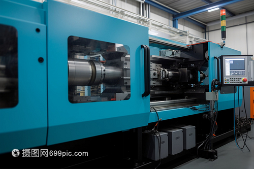 工廠里的注塑機